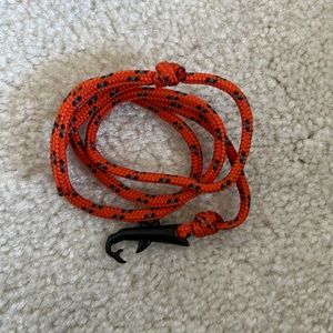 Tide Orange Jaws Bracelet (Black)